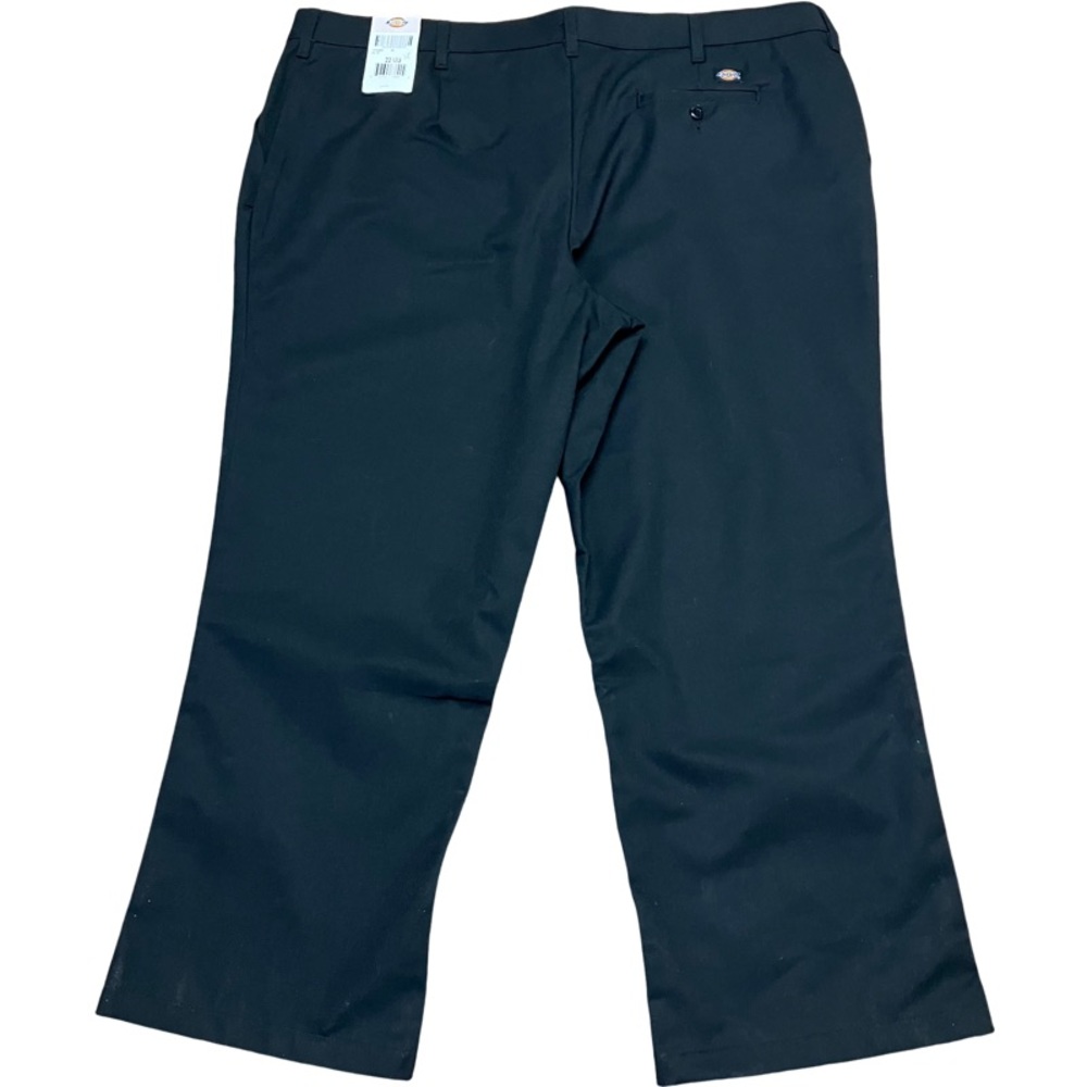 NWT DICKIES Women Occupational Wear Cotton Blend Pants SIZE 22 UU Black Pockets